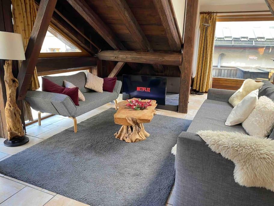 90M2 Hypercentre, Terrace, Next To Ski Lift شامونكس المظهر الخارجي الصورة
