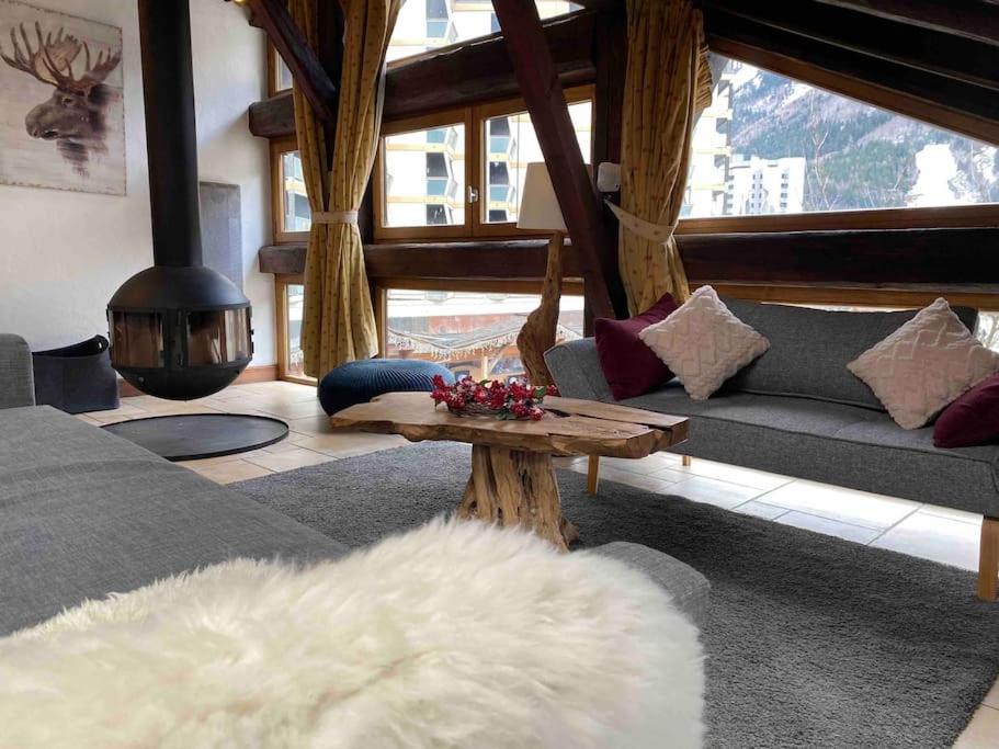 90M2 Hypercentre, Terrace, Next To Ski Lift شامونكس المظهر الخارجي الصورة